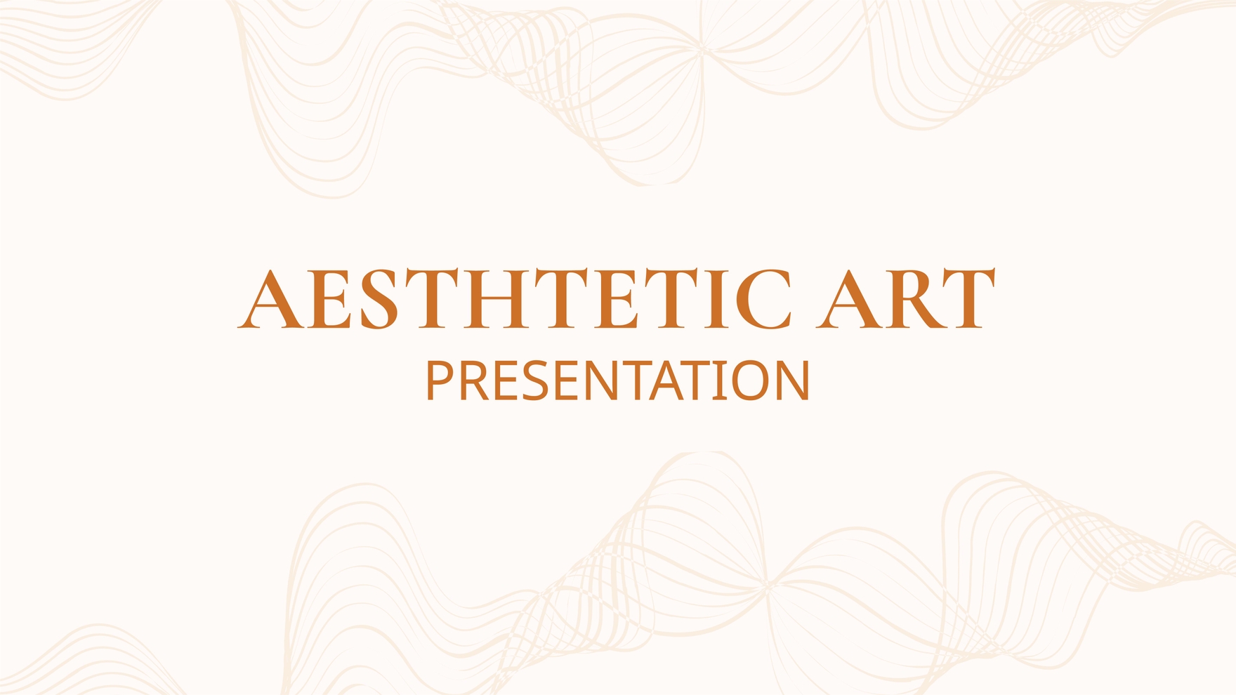 Free Aesthetic Art Presentation