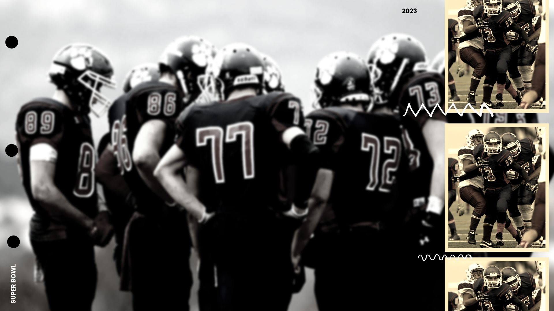 Super Bowl Blur Background