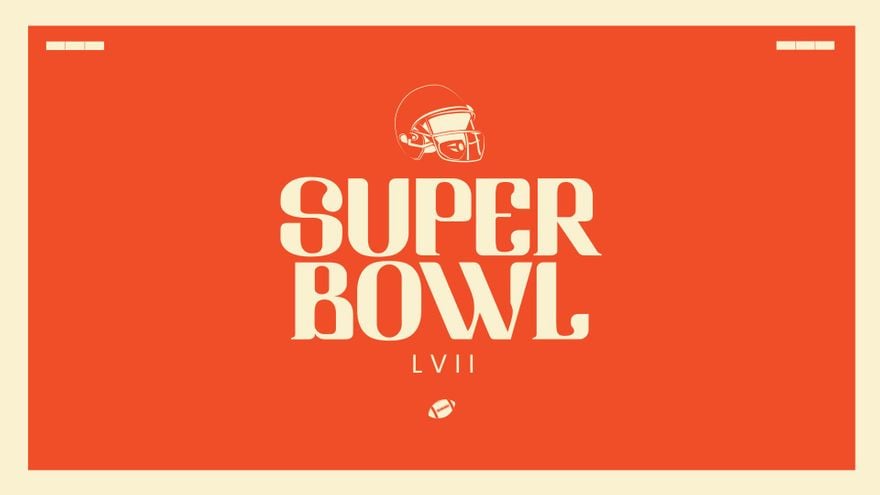 Super Bowl Plain Background
