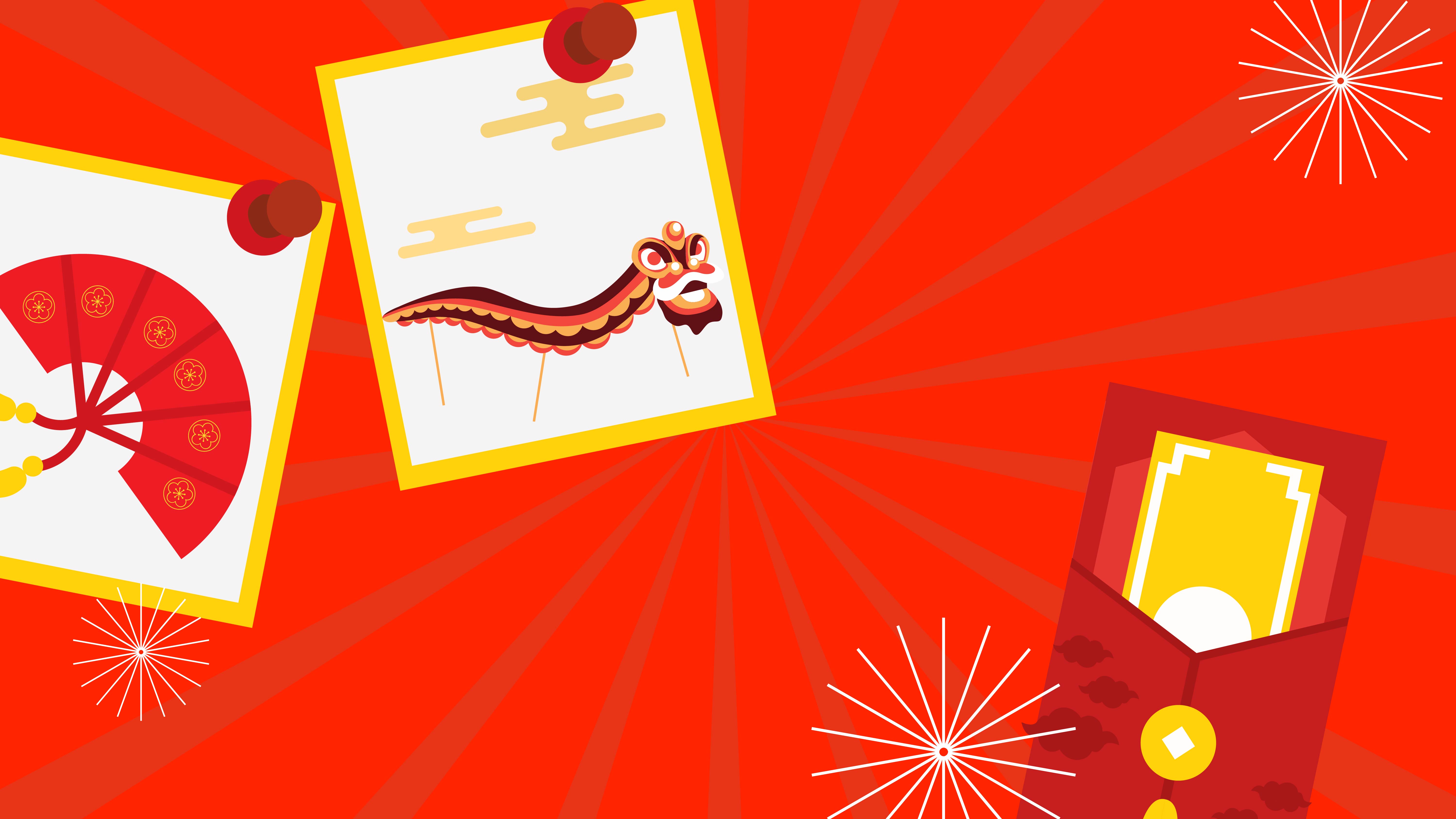 Free Free Chinese New Year Banner Background - Download in PDF,  Illustrator, PSD, EPS, SVG, JPG, PNG