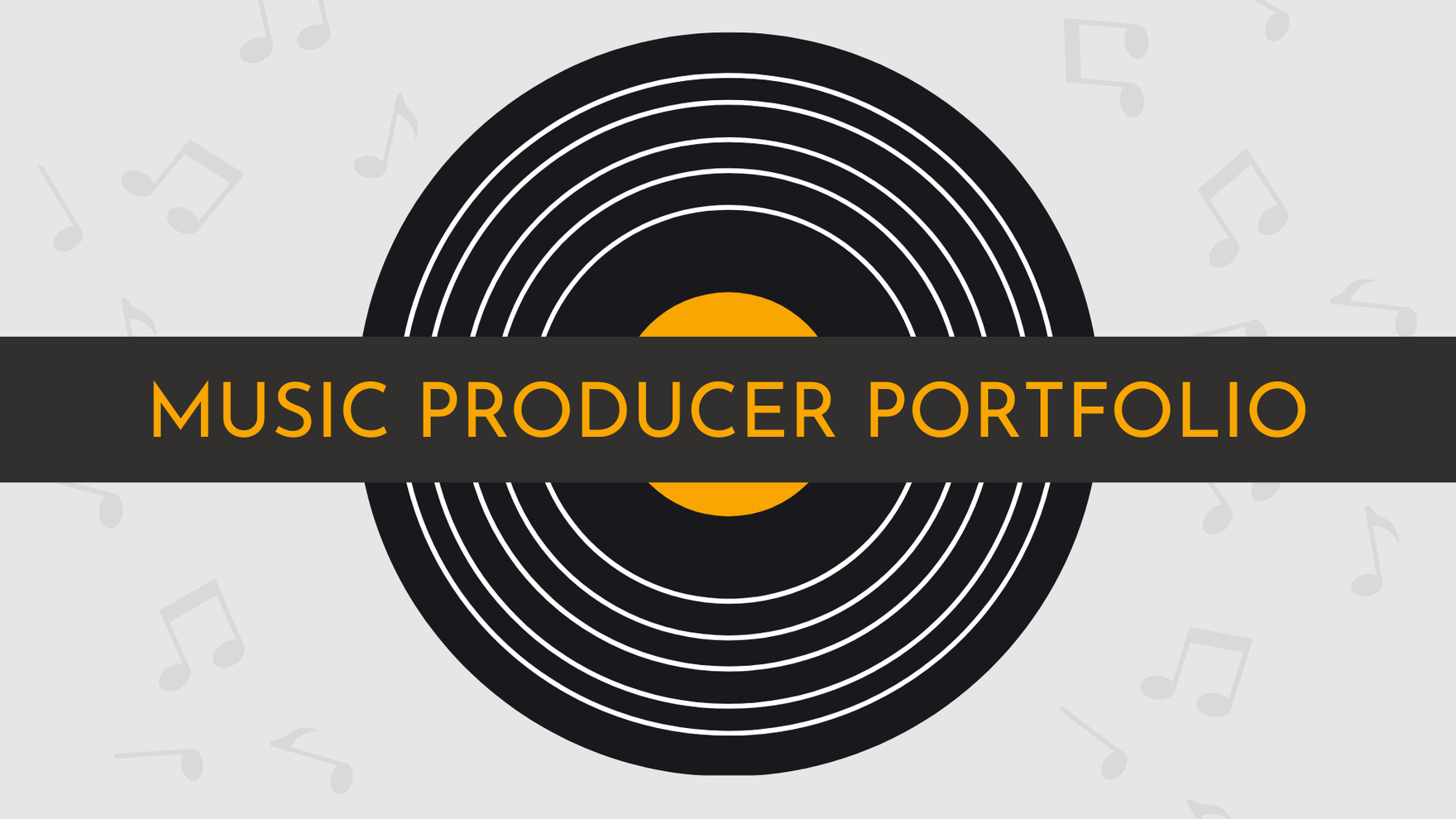 Music Producer Portfolio Presentation