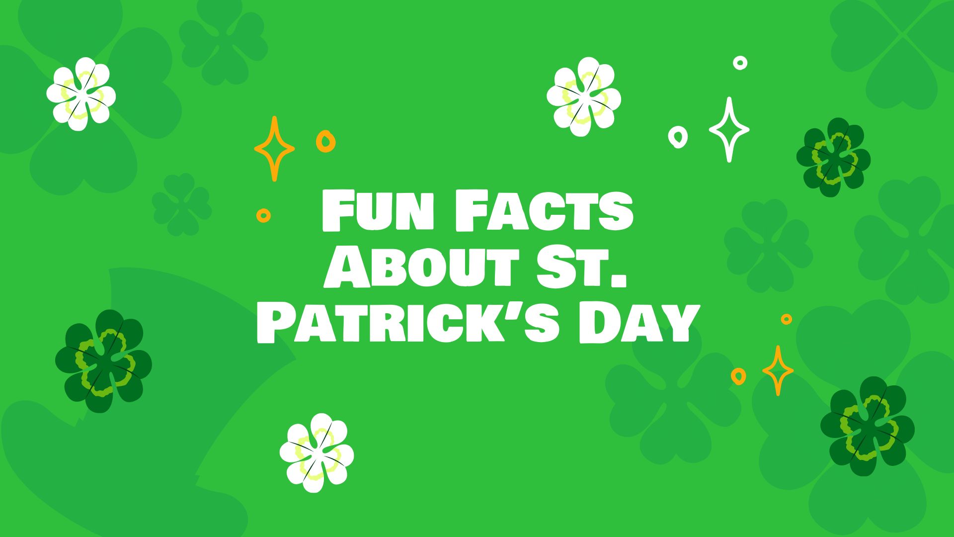 Free Fun St. Patrick's Day Presentation Template to Edit Online