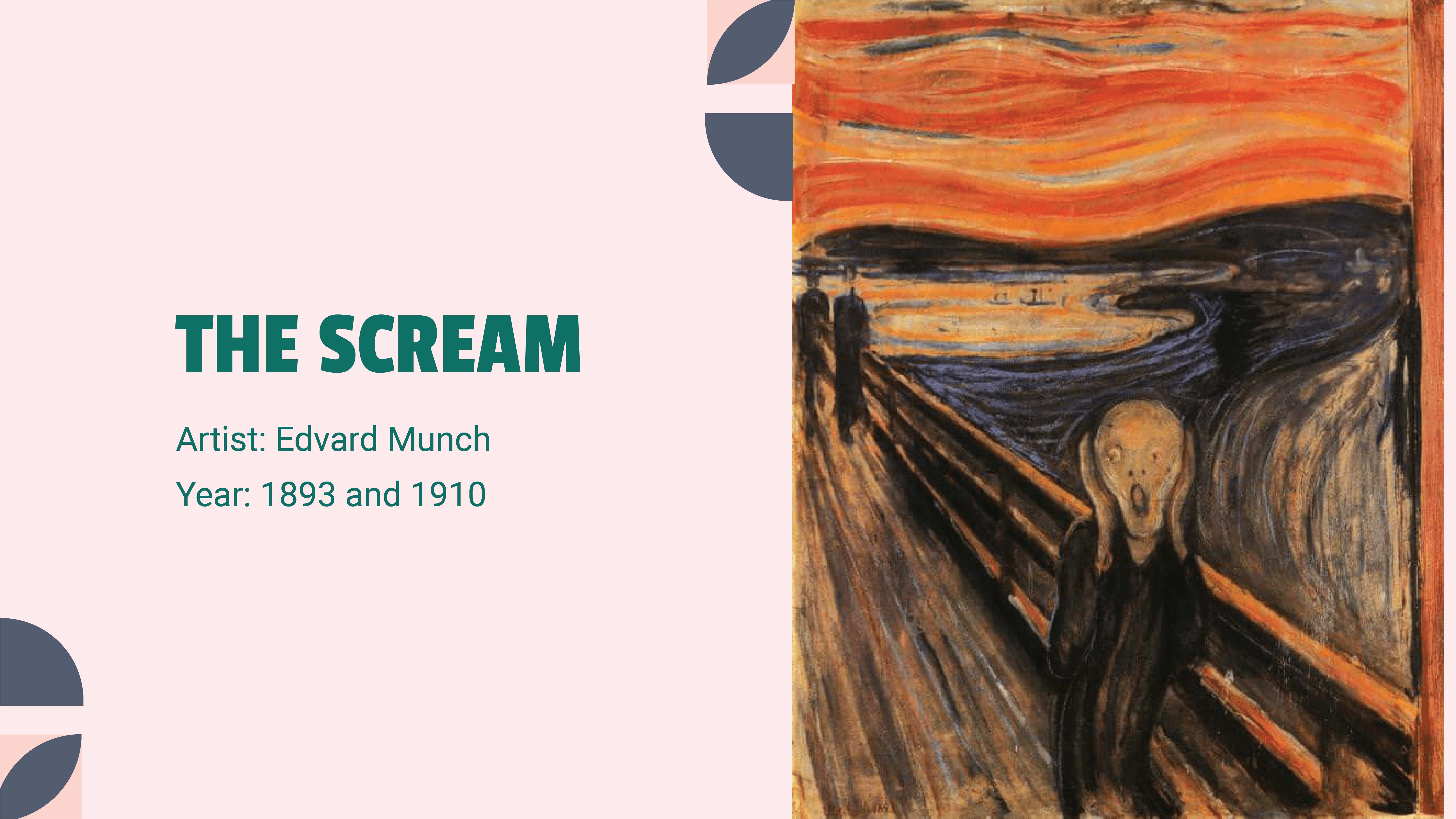 Free Cool Art Presentation Template to Edit Online