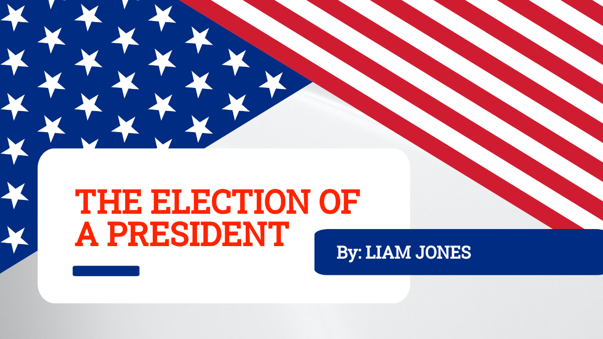 US Political Science Lesson for High School Presentation Template