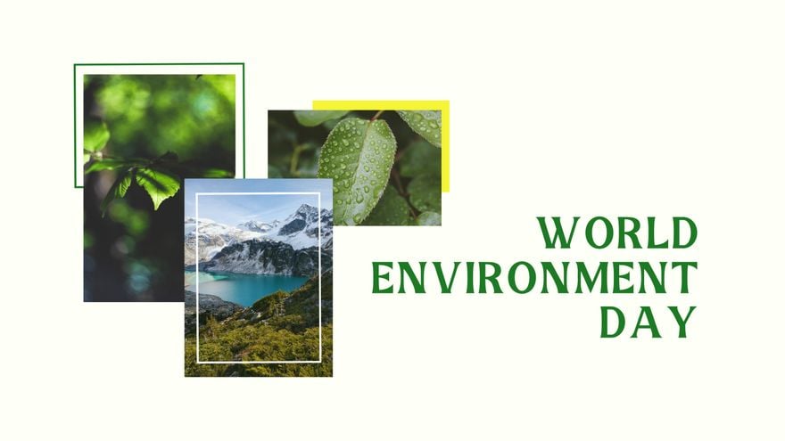 Free World Environment Day Image Background in PDF, Illustrator, PSD, EPS, SVG, PNG, JPEG