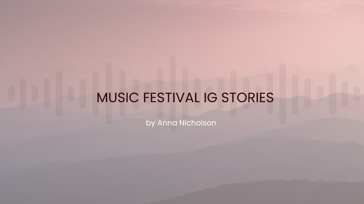 Music Festival Ig Stories Presentation Template