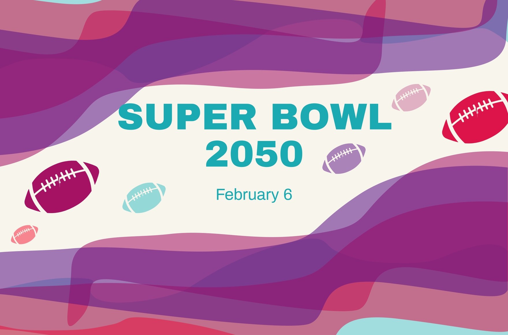 Super Bowl Banner