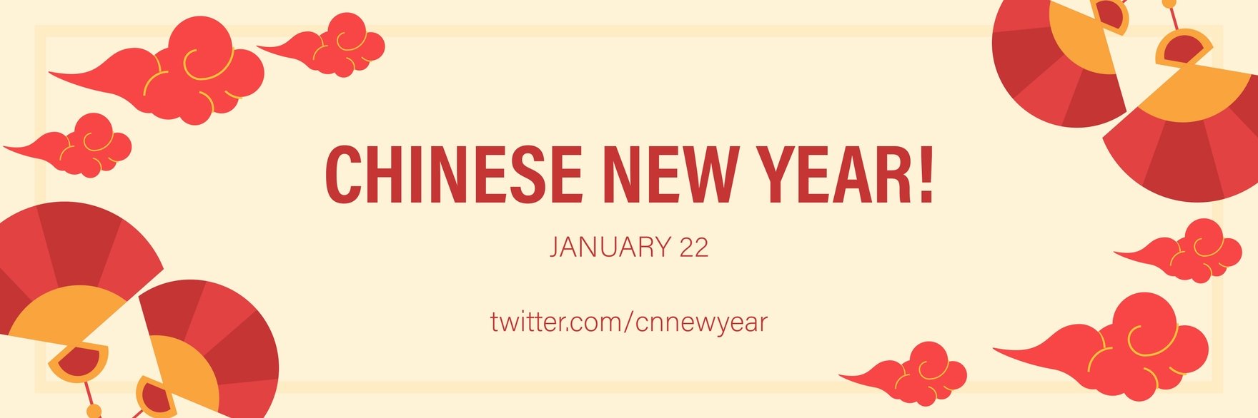 Chinese New Year Twitter Banner