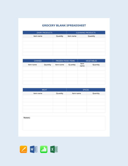 Free Editable Monthly Income Blank Spreadsheet Template Excel Word