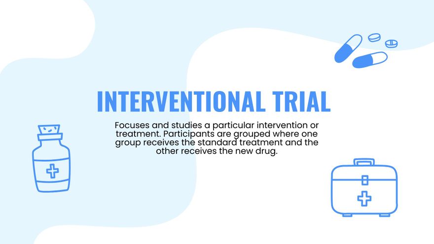 Free Science Experiment Medical Center Presentation Template to Edit Online