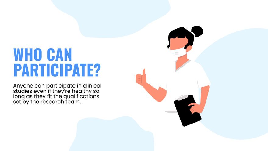 Free Science Experiment Medical Center Presentation Template to Edit Online