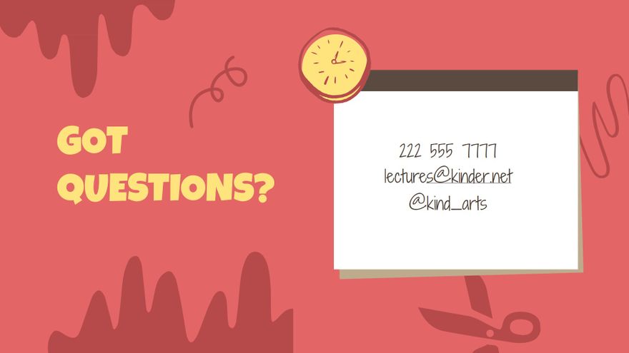 Free Fun Art Presentation Template to Edit Online