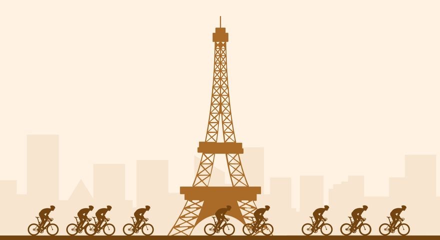 Happy Tour de France Background in PDF, Illustrator, PSD, EPS, SVG, PNG, JPEG