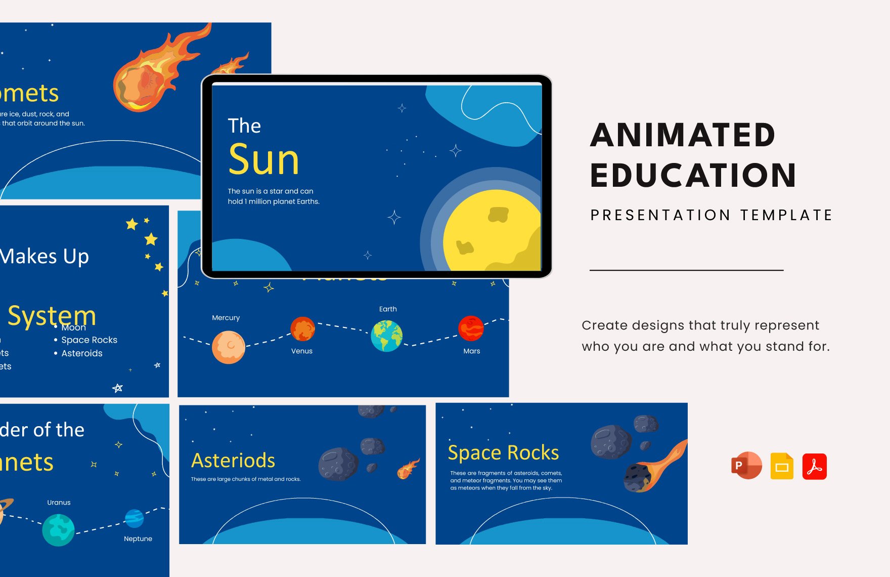 Animated Education Template