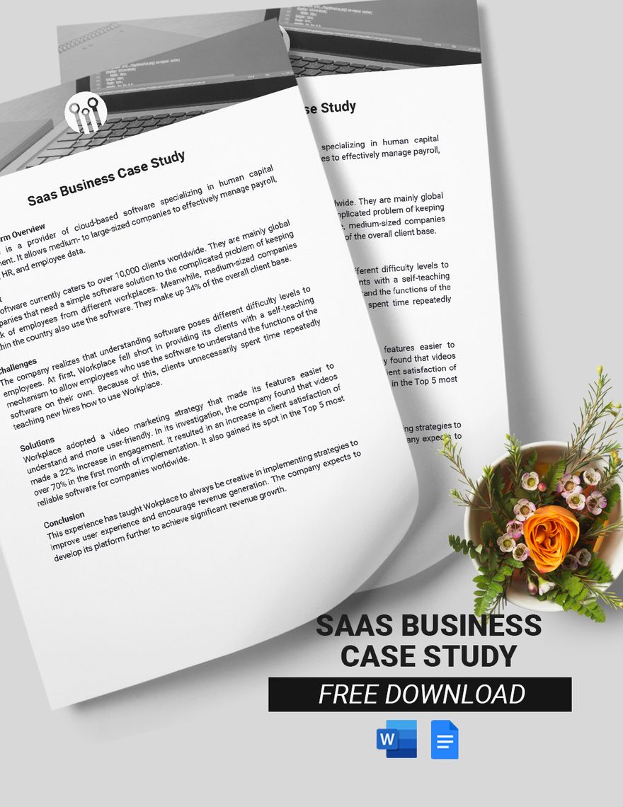 Saas Business Case Study Template