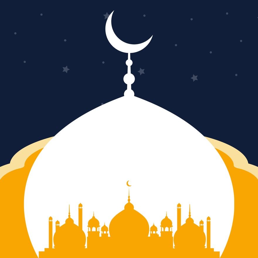 Free Happy Eid al-Adha Illustration in Illustrator, PSD, EPS, SVG, JPG, PNG