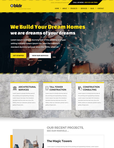 FREE Service Company Website Template: Download 132+ Website Templates ...