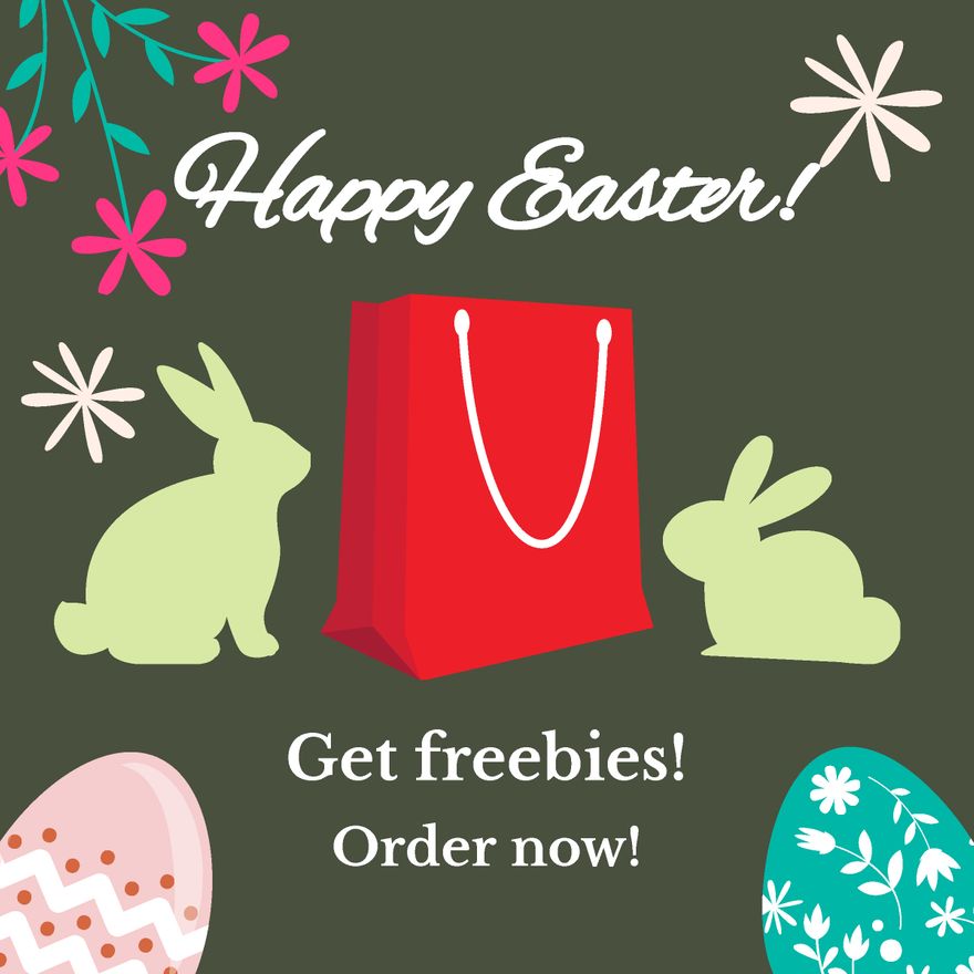 Easter Promotion Vector