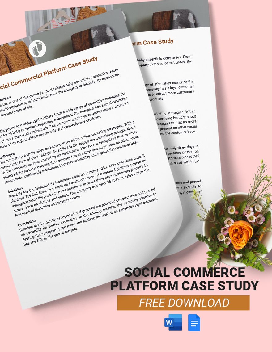 Social Commerce Platform Case Study Template
