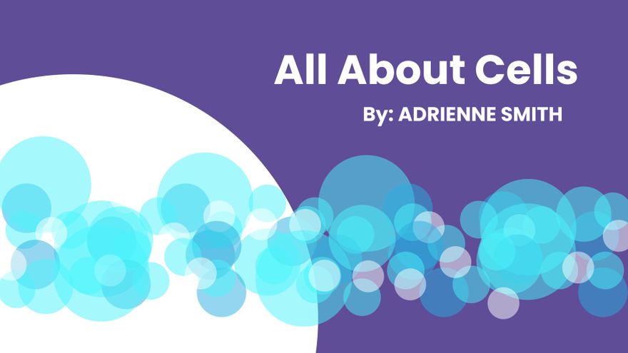 Free Science Subject for Middle School Presentation Template to Edit Online