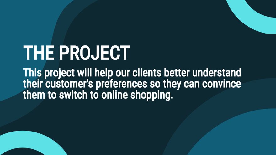 Free Data Science Project Proposal Presentation Template to Edit Online
