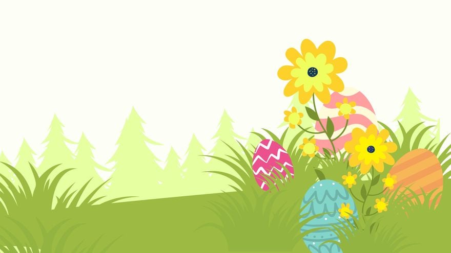 Free Easter Wallpaper Background in PDF, Illustrator, PSD, EPS, SVG, JPG, PNG