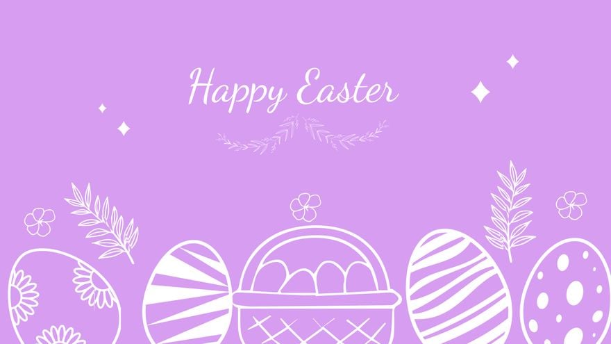 Free Happy Easter Background