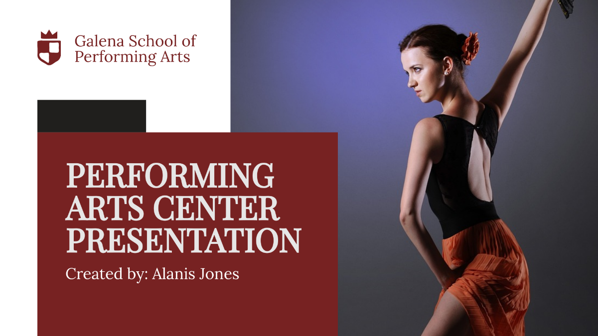 Performing Arts Center Presentation Template