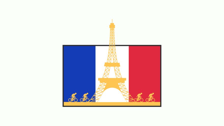 Free Tour de France Day Background