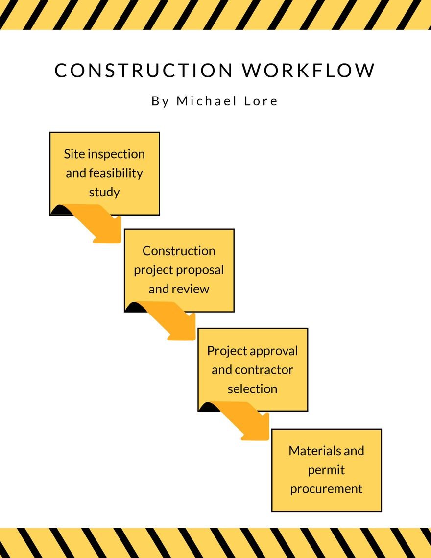 Construction Workflow Template