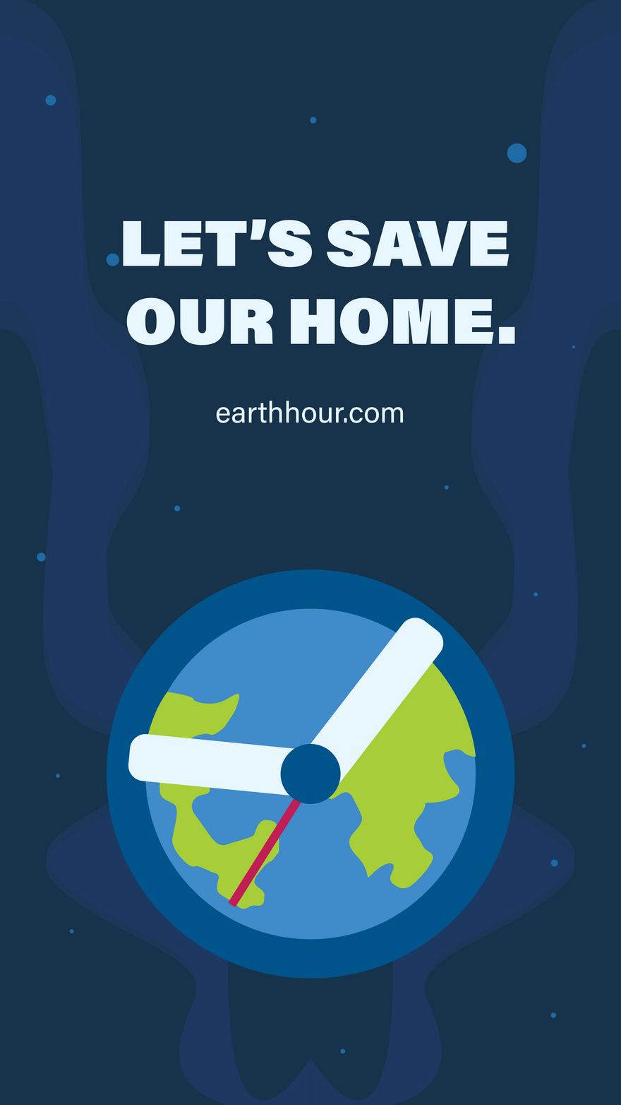 Earth Hour Instagram Story