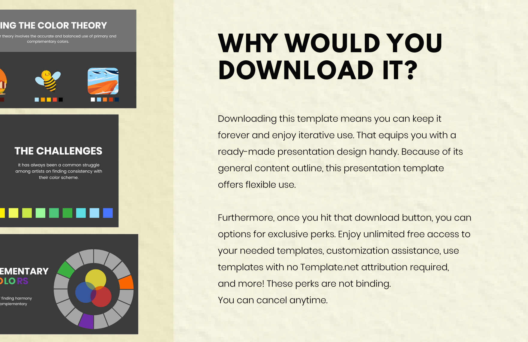 Free Art School Presentation Template to Edit Online