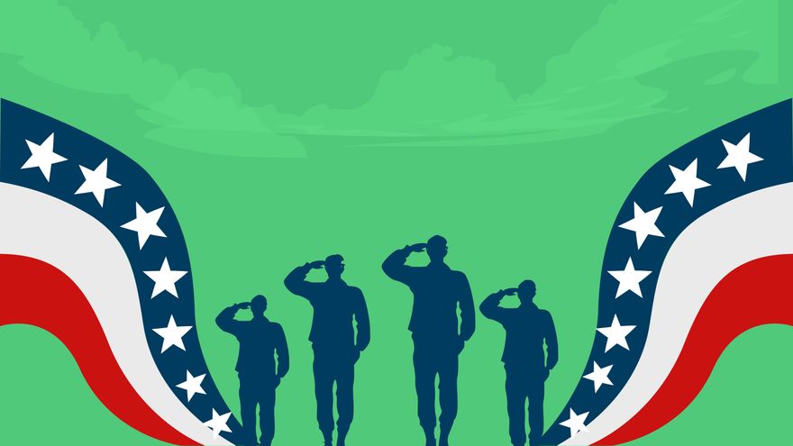 Patriots' Day Green Background