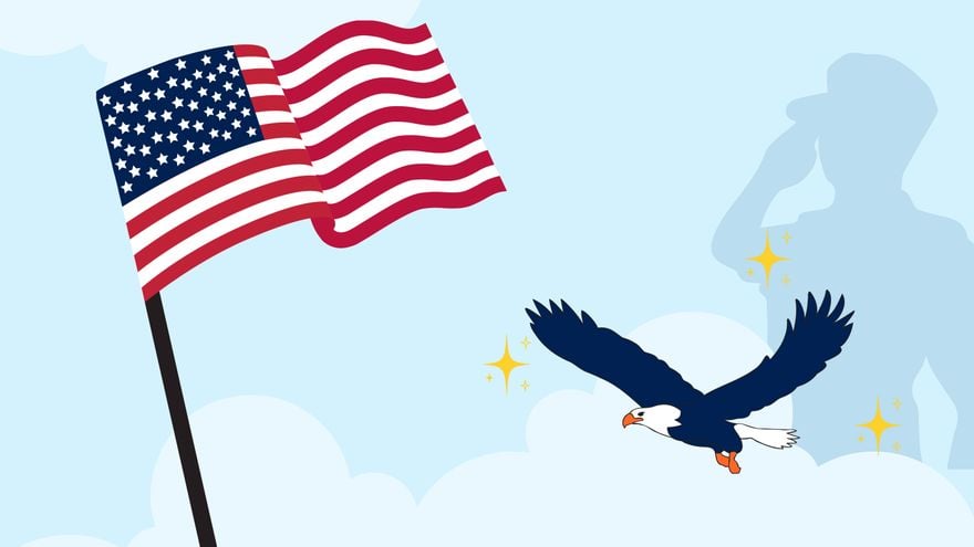 Free Patriots' Day Light Background in PDF, Illustrator, PSD, EPS, SVG, JPG, PNG