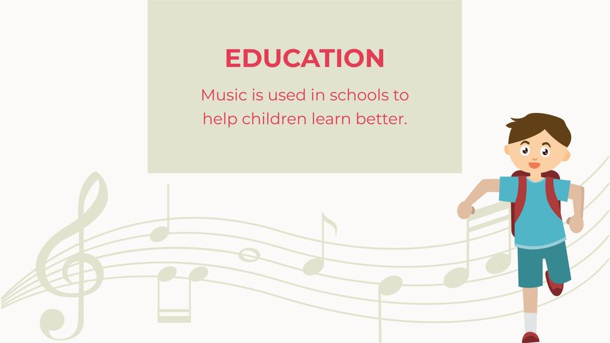 Free Simple Music Presentation Template to Edit Online