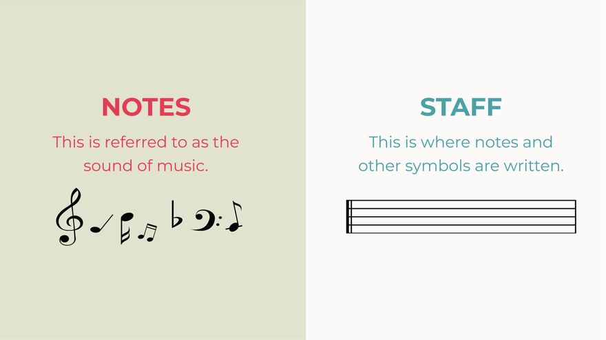 Free Simple Music Presentation Template to Edit Online