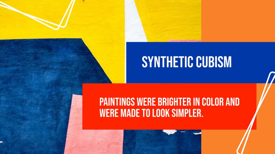 Free Cubist Art Minitheme Presentation Template to Edit Online