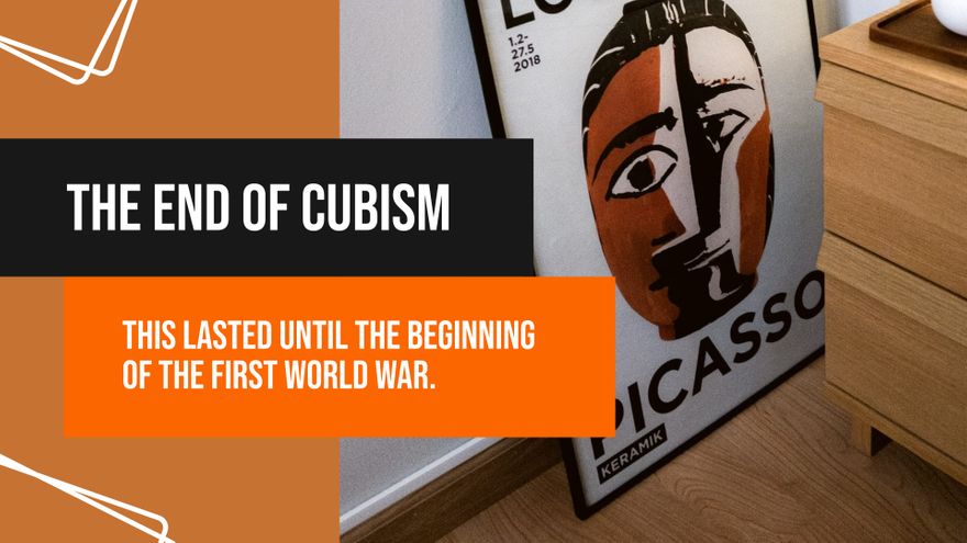 Free Cubist Art Minitheme Presentation Template to Edit Online
