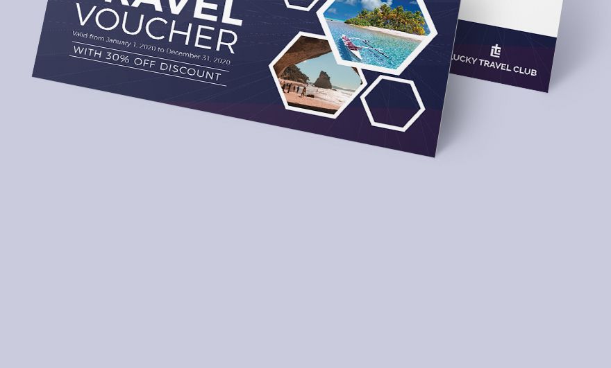 Travel Voucher Editable