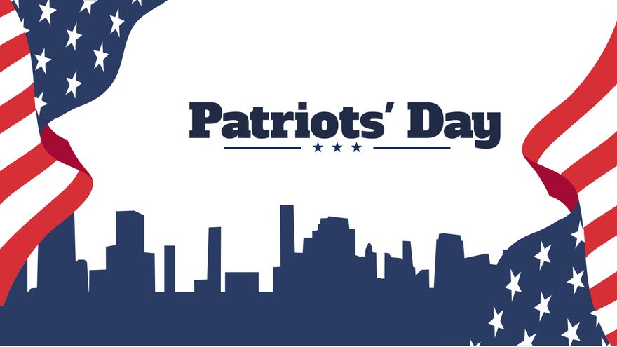 Patriots' Day Transparent Background