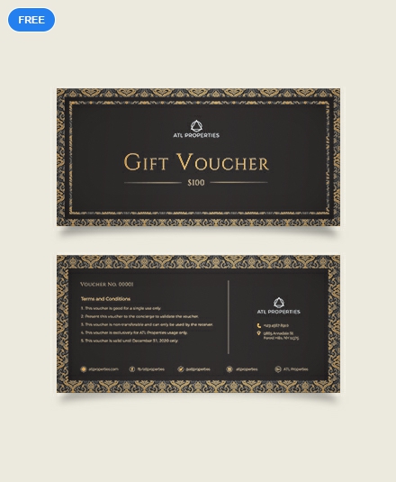 Photoshoot Gift Voucher Template - Edit Online & Download Example ...