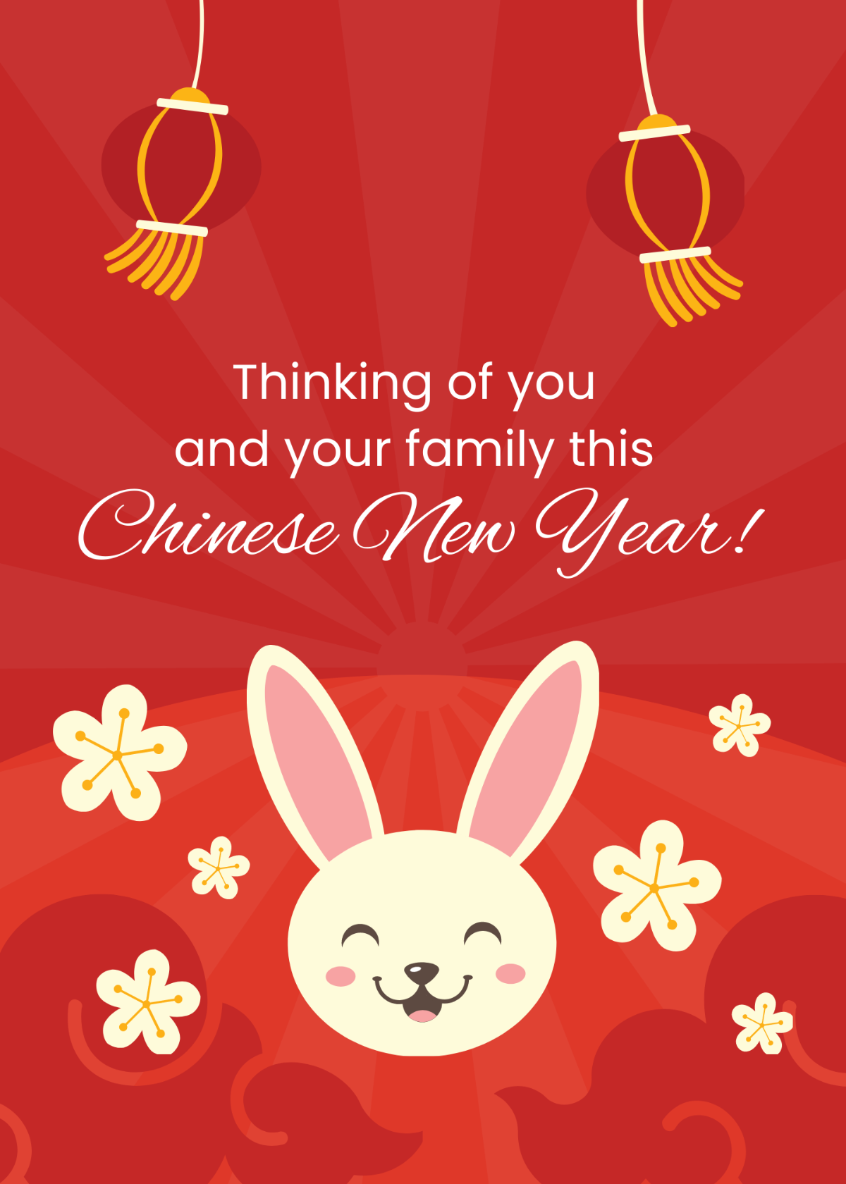 Chinese New Year Message Template