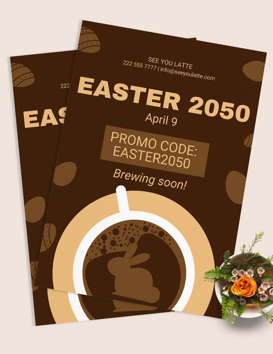 Free Creative Easter Flyer