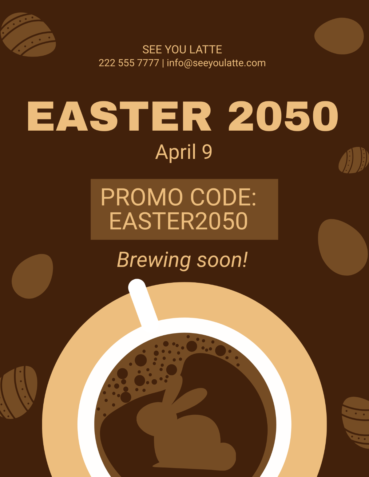 Creative Easter Flyer Template