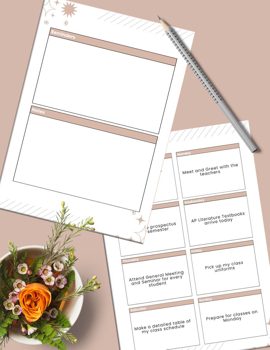 Free 2024 Weekly Agenda Planner Template to Edit Online Free 2024 Weekly Agenda Planner Template to Edit Online