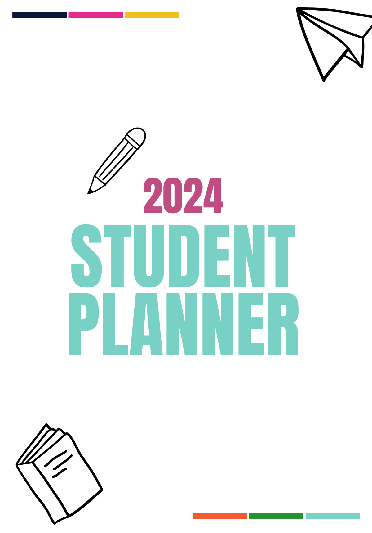 2024 Student Planner Template