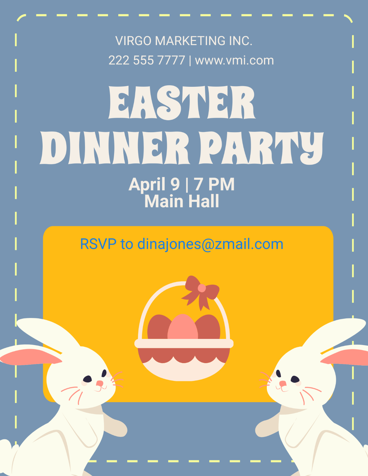 Party Easter Flyer Template