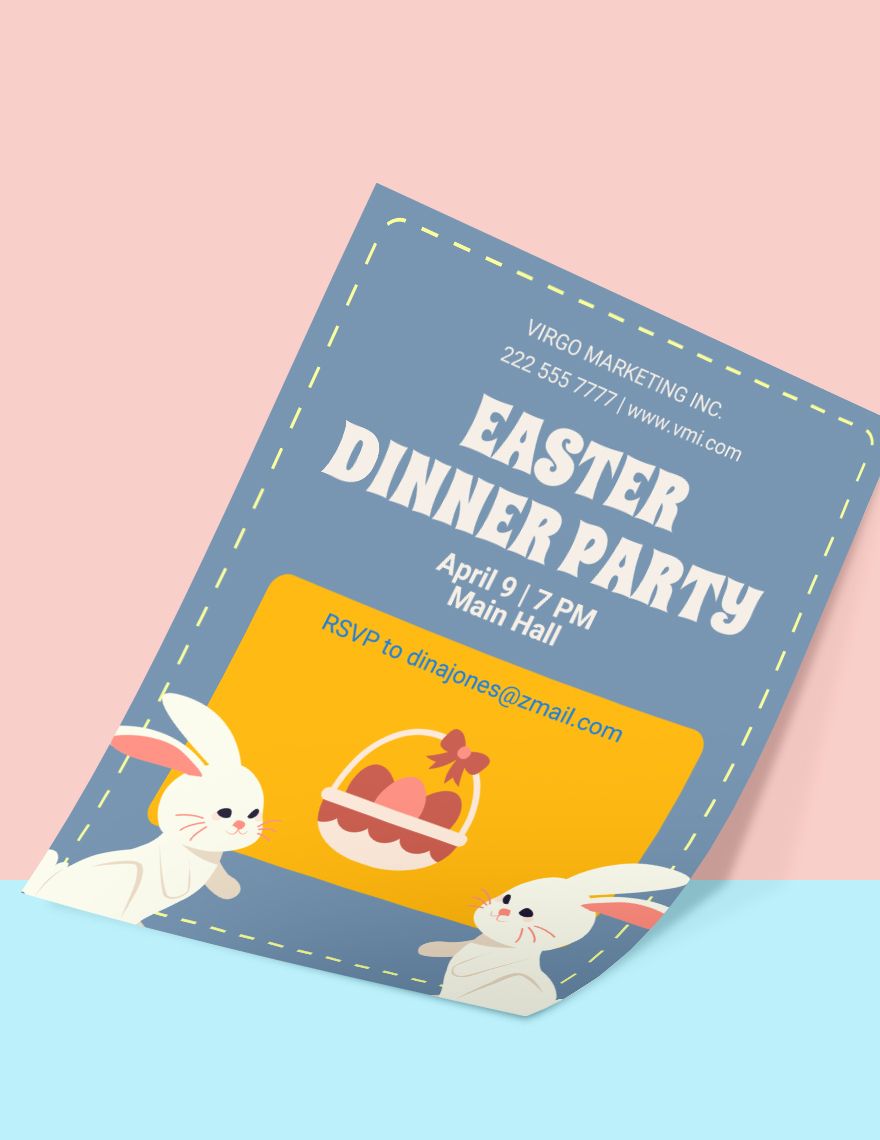 Party Easter Flyer