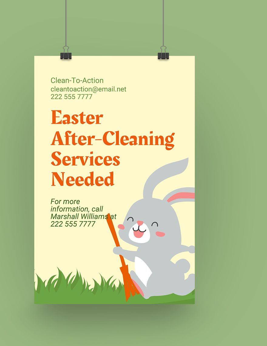 Free Easter Poster