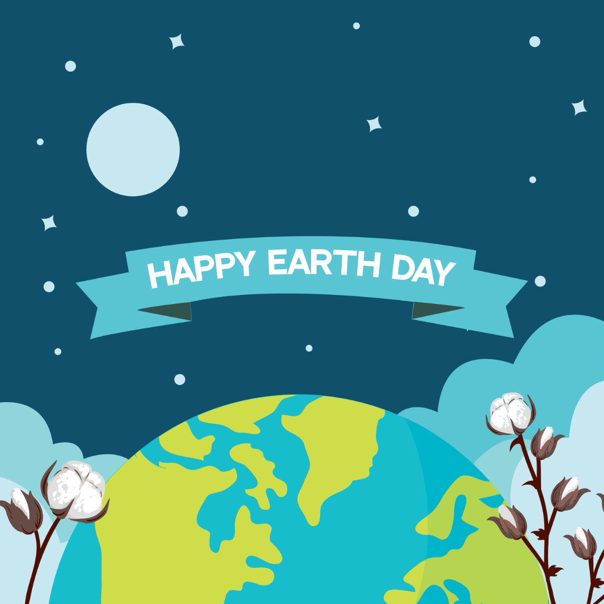 Earth Day Graphic Vector Template